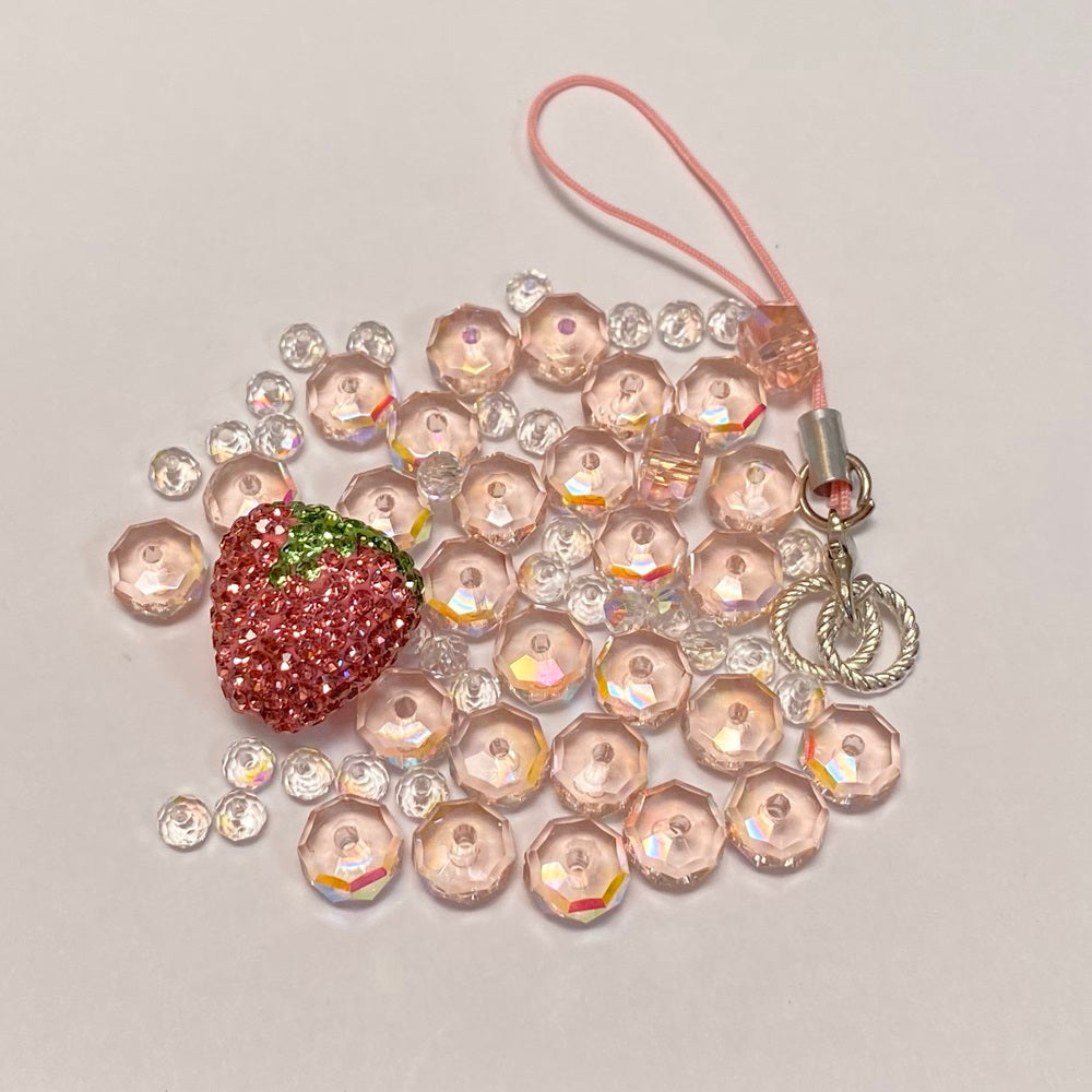 DIY Handmade Beaded Phone Charms - Japanese & Korean Light Luxury Boutique | Trendy Phone Chain & Bag Accessory | Perfect Gift for Girlfriends, Moms, and Holiday Occasions